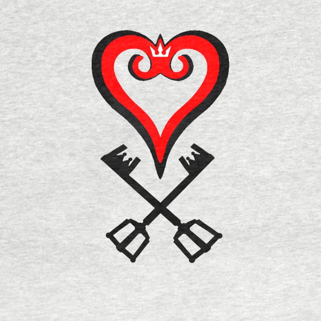 Kingdom Hearts Inspired T-Shirt by seanhunter